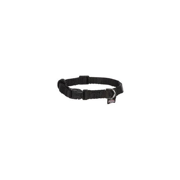 Trixie Classic collar, M–L: 35–55 cm/20 mm, black