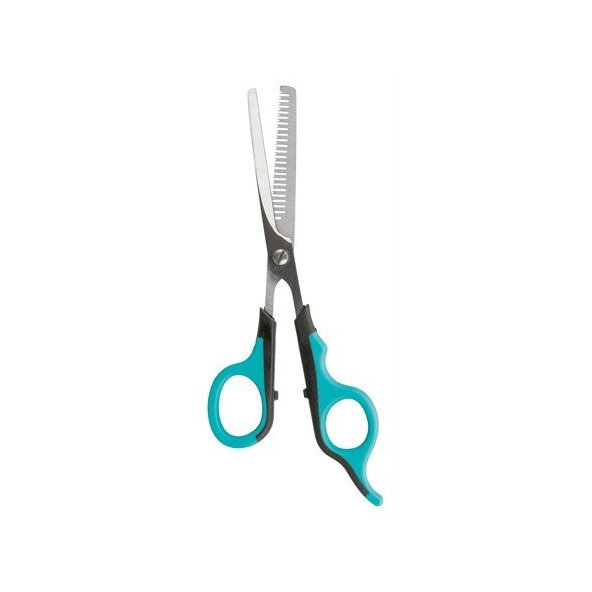 Trixie Thinning scissors, one-sided, plastic/stainl. steel, 16 cm
