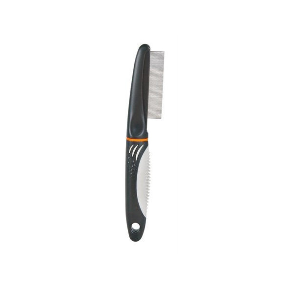 Trixie Flea and dust comb, plastic/metal prongs, 21 cm