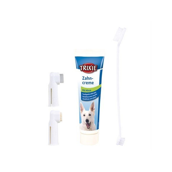 Trixie Dental hygiene set, dog, 100 g