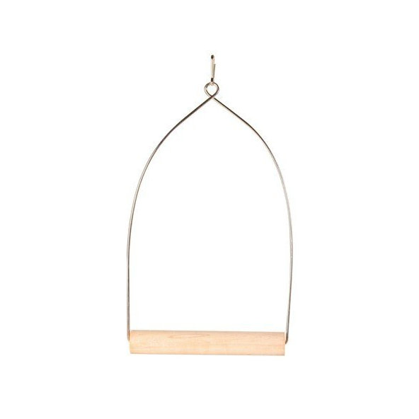 Trixie Arch swing, wire/wood, 15 × 27 cm