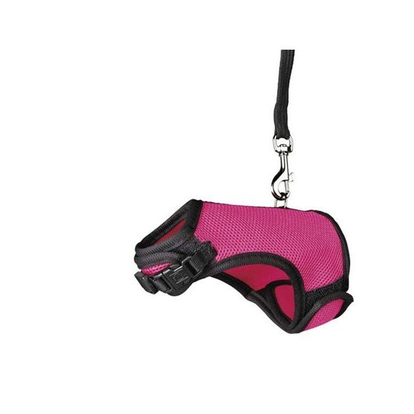 Trixie Soft harness with leash, guinea pigs, 18–25 cm, 1.20 m