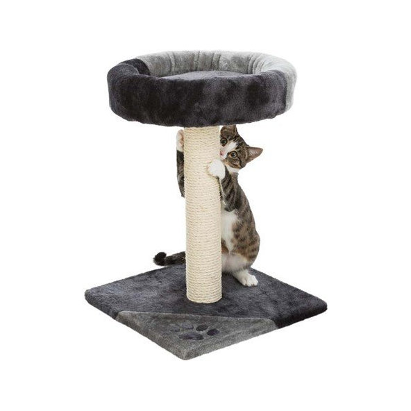 Trixie Junior Tarifa scratching post, 52 cm, grey/black