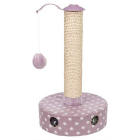 Trixie Junior scratching post, fleece, 47 cm, light lilac