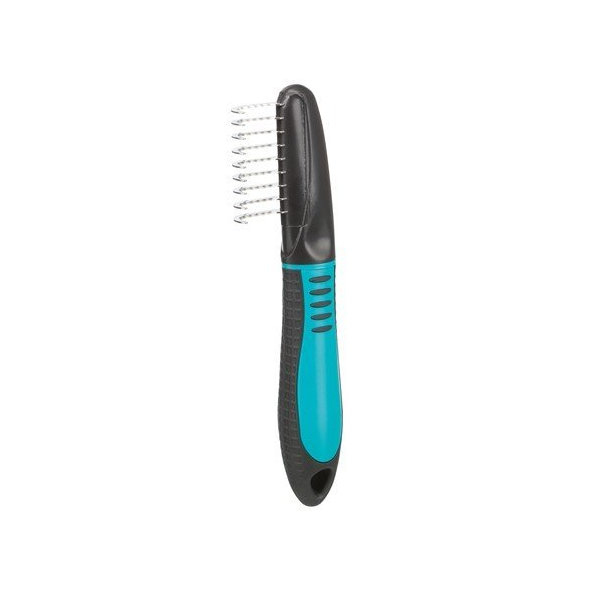 Trixie Fur detangler, serrated edge, plastic/metal, 18 cm