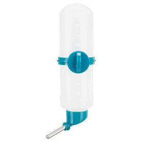 Trixie Water bottle with screw attachment, plastic, 500 ml, sorted