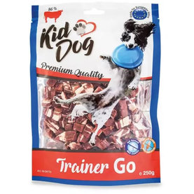 Maškrta KID DOG Tréningové mini hovädzie kocky pre psy 250g