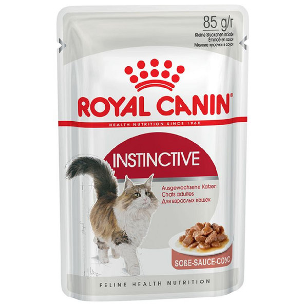 Royal Canin INSTINCTIVE kapsičky v omáčke pre mačky 12x85g