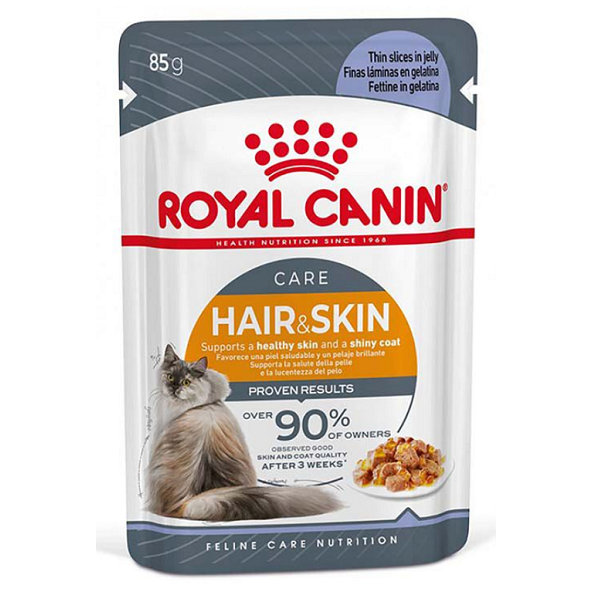 Royal Canin Hair & Skin Care kapsičky v šťave pre mačky 12 x 85g