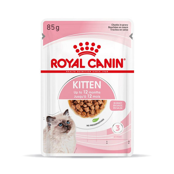 Royal Canin KITTEN INSTICTIVE kapsičky v želé pre mačky 12 x 85g