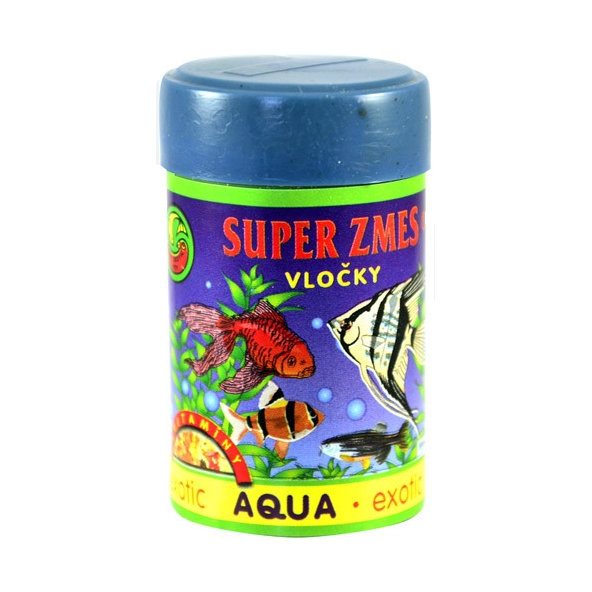 Aqua Exotic Superzmes vločky pre sladkovodné ryby 50ml