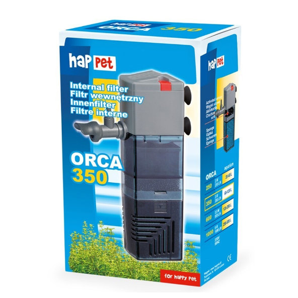 Happet vnútorný akváriový Filter Orca 350 - max. 120L