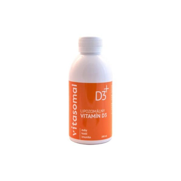 Lipozomálny vitamín D3 (bez konzervantov) Vitasomal 200ml
