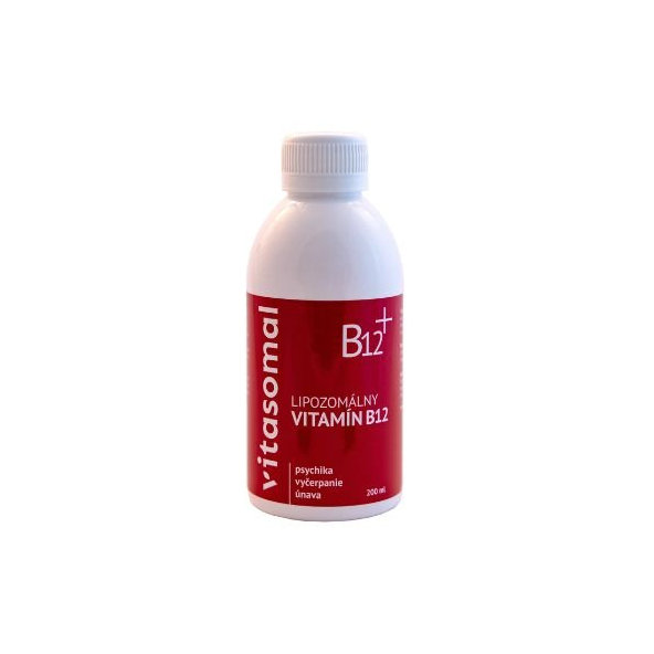 Lipozomálny vitamín B12 (bez konzervantov) Vitasomal 200ml