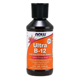 Vitamín B-12 Ultra liquid - NOW Foods 118 ml