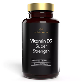 Vitamín D3 - The Protein Works, 180tbl