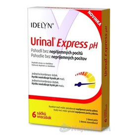 Idelyn Urinal Express pH na močové cesty 6 vrecúšok