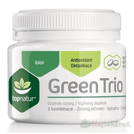 topnatur GREEN TRIO výživový doplnok, 180ks