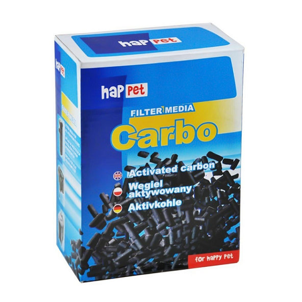 Happet CARBO - aktívne uhlie do akváriových filtrov 500g