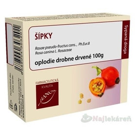 HANUS ŠÍPKY Oplodie drobné drvené, 100g