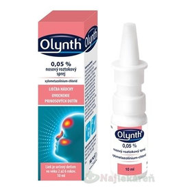 Olynth 0,05 % na upchatý nos a nádchu 10 ml