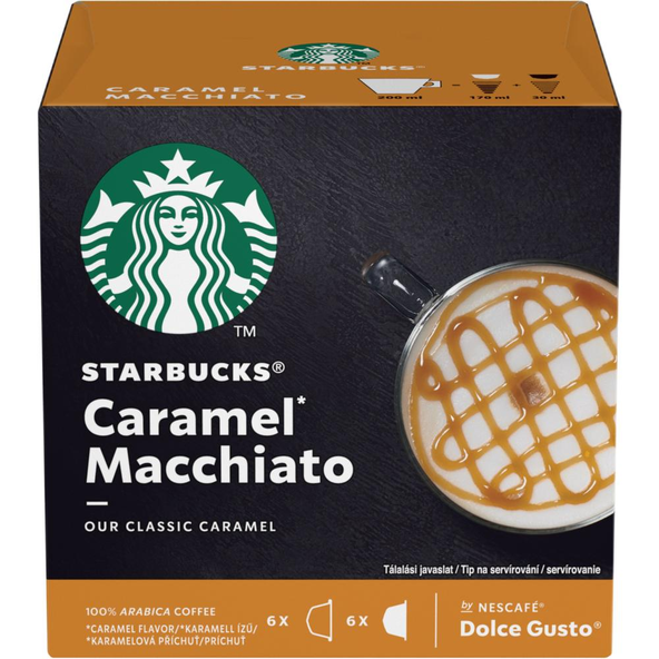 CARAMEL MACCHIATO 12Caps 127.8 STARBUCKS