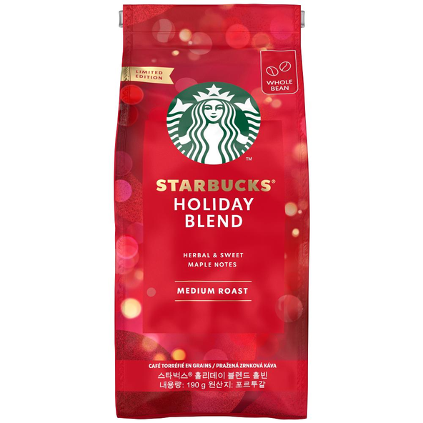 HOLIDAY BLEND zrn.káva 190g STARBUCKS