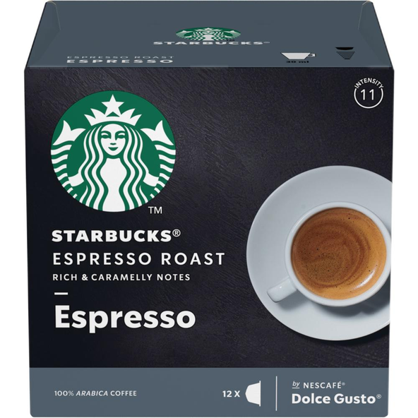 DARK ESPRESSO ROAST 12Kaps. STARBUCKS