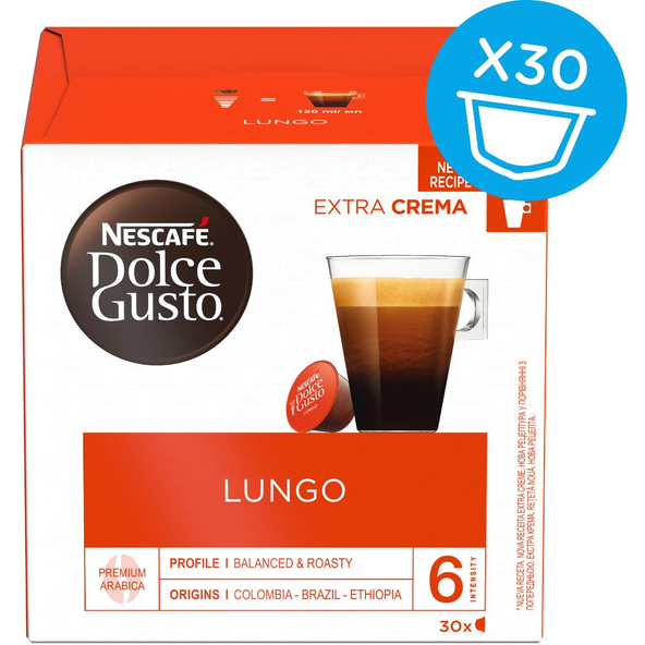 NESCAFÉ DOLCE GUSTO Caffe Lungo 30 kapsúl