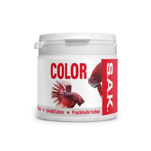 SAK color krmivo pre akváriové ryby, veľkosť 3 - 150ml