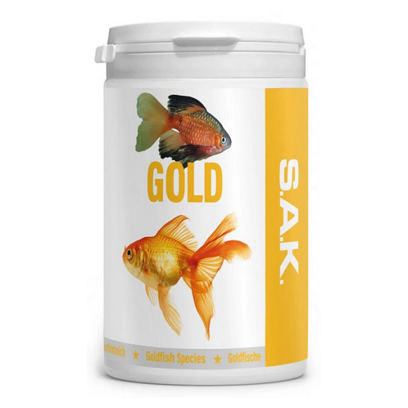 SAK gold krmivo pre akváriové ryby, veľkosť 2 - 300ml