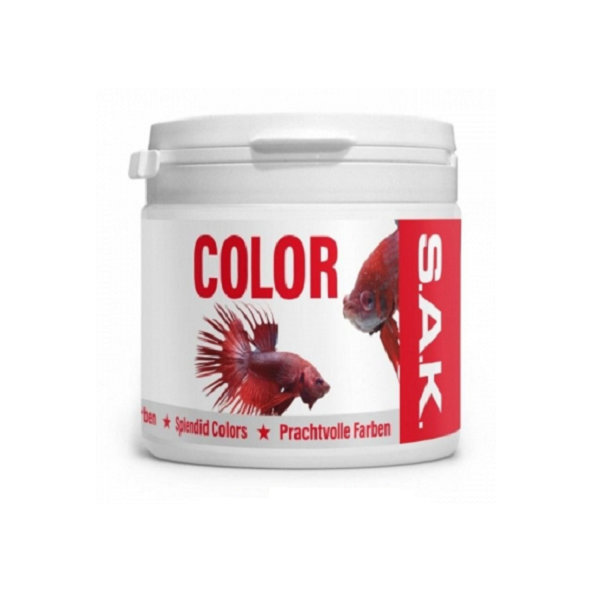 SAK color krmivo pre akváriové ryby 150ml - vločky