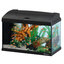 Ferplast CAPRI 50 LED BLACK sklenené akvárium s LED lampou, vnútorným filtrom a ohrievačom