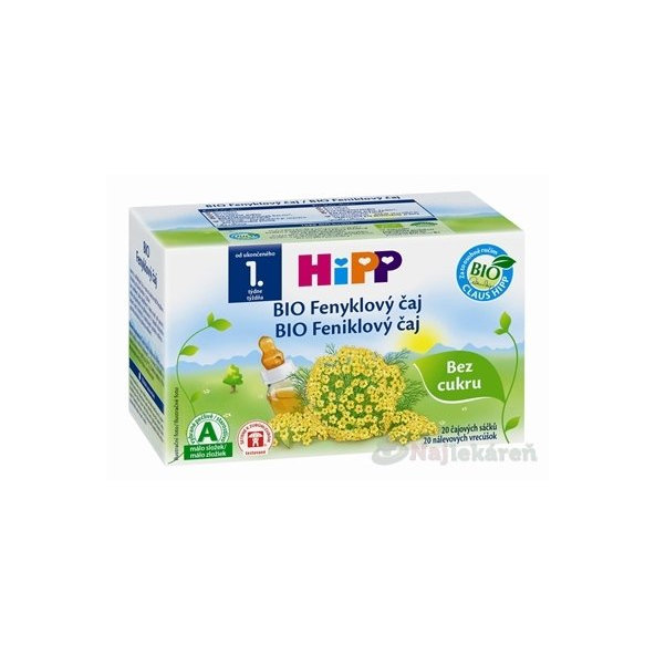HiPP BIO Feniklový čaj, 20 x 1,5g