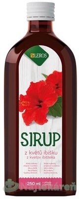 Obrázok Leros Sirup Ibištek 250 ml (8594740550267)