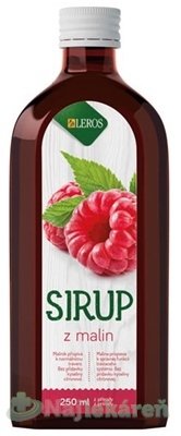 Obrázok Leros Sirup Malina 250 ml (8594740009222)