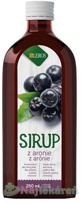 Obrázok Leros Sirup Aronie 250 ml (8594740009239)