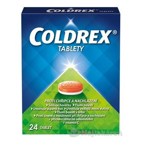 COLDREX proti chrípke a prechladnutiu 24 tabliet