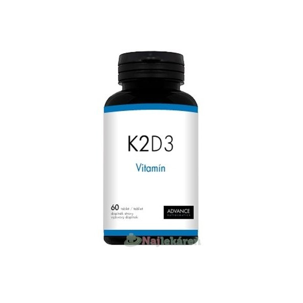 ADVANCE K2D3 Vitamín, 60 ks