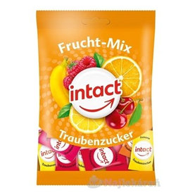 INTACT Frucht - Mix Hroznový cukor s príchuťou ovocia 1x100 g