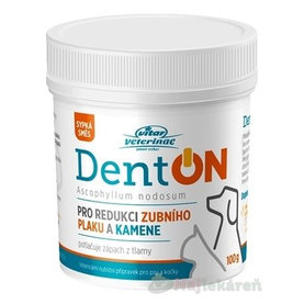 VITAR Veterinae DentON na redukciu zubného kameňa pre psy a mačky 100g