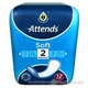 ATTENDS Soft Normal 2 ženské inkontinenčné vložky, savosť 449ml, veľkosť 26,5cm, 12ks