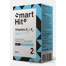 SmartHit IV D3 + K2, 30 ml