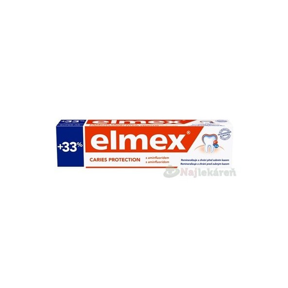 ELMEX CARIES PROTECTION ZUBNÁ PASTA s aminfluoridom, 100 ml