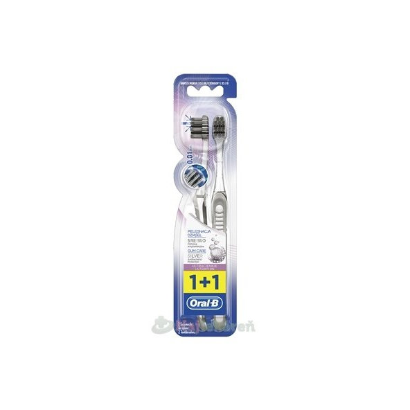 Oral-B Ultra Thin Silver Extra Soft XS DUO
