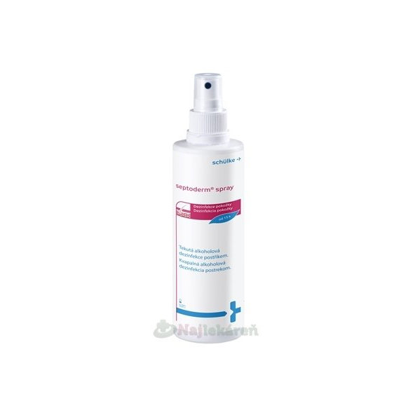 Septoderm spray dezinfekcia pokožky rozprašovač 250ml