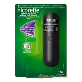 Nicorette Spray proti fajčeniu 13,2ml, mäta
