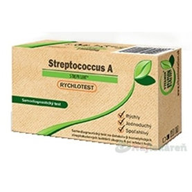 VITAMIN STATION Rýchlotest Streptococcus A samodiagnostický test z hrdla, 1set