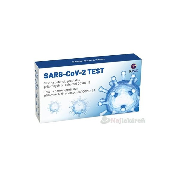 TOZAX SARS-CoV-2 test na detekciu protilátok prítomných pri ochorení Covid-19, 1set