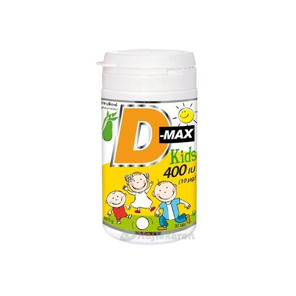 Vitabalans D-max Kids 400 IU (10 µg), 90 ks
